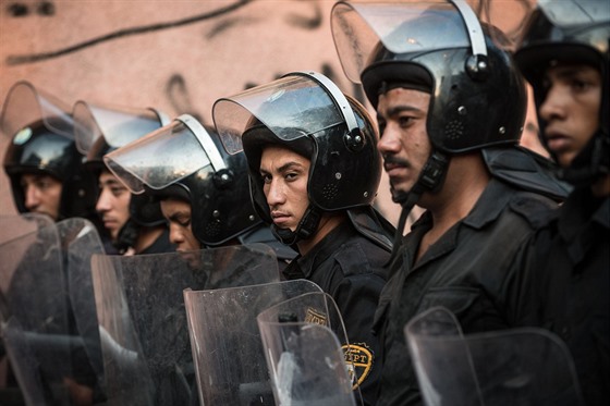 Egyptská policie. Ilustraní snímek