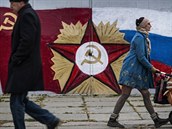 V Luhansku se vzpomn na asy SSSR (21. jna 2015)