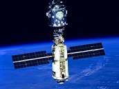Snímek ISS pořízený členem posádky mise STS-96 z paluby raketoplánu Discovery... Snímek ISS pořízený členem posádky mise STS-96 z paluby raketoplánu Discovery...