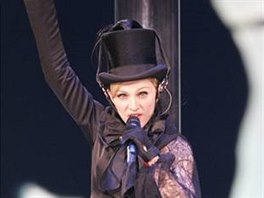 Madonna na koncert v prask Sazka Aren (6. z 2006)