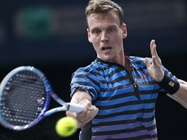 Tom Berdych na turnaji v Pai.