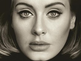 Zpvaka Adele na obalu své desky s názvem 25