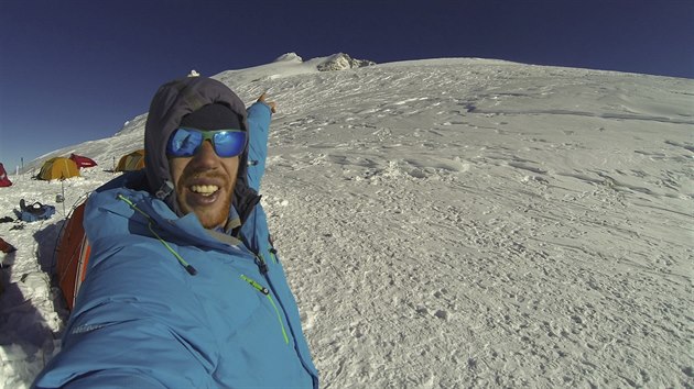 Trenr musk reprezentace Marek Lejsek se jako len horolezeck expedice Manaslu 2015 poprv podval do Himlaje.