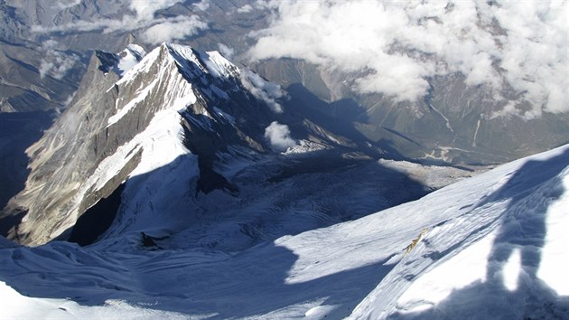 Trenr musk reprezentace Marek Lejsek se jako len horolezeck expedice Manaslu 2015 poprv podval do Himlaje.