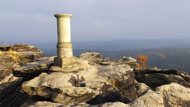 Vrchol Velkho Zschirnsteinu