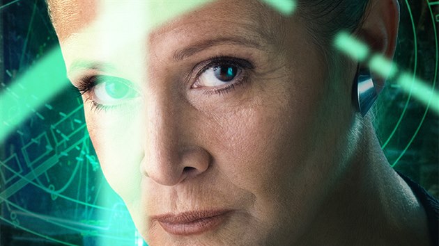 Galaktick vldkyn princezna Leia se v nov epizod pedstav jako dlouholet manelka Hana Sola, kterho ztvruje Harrison Ford. Jejm clem bude najt svho bratra Luka Skywalkera.