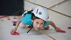 Učit se může doma a za chvíli už poleze jako profík. Učit se může doma a za chvíli už poleze jako profík.