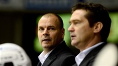 Richard Král a Marek Zadina, to je nerozlučná dvojice. Rozuměli si na ledě,... Richard Král a Marek Zadina, to je nerozlučná dvojice. Rozuměli si na ledě,...