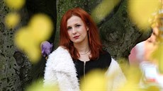 Ruská disidentka Marija Aljochinová ze skupiny Pussy Riot při návštěvě... Ruská disidentka Marija Aljochinová ze skupiny Pussy Riot při návštěvě...