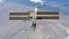 The International Space Station is seen over Rio Negro, Argentina after it... The International Space Station is seen over Rio Negro, Argentina after it...