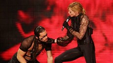 Madonna na koncert v praské Sazka Aren (6. záí 2006)