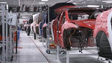 Výroba automobilů značky Tesla Výroba automobilů značky Tesla