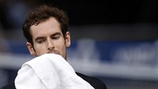 Andy Murray odeel z finále turnaje v Paíi zklamaný.