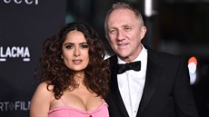 Salma Hayeková a Francois-Henri Pinault (Los Angeles, 7. listopadu 2015) Salma Hayeková a Francois-Henri Pinault (Los Angeles, 7. listopadu 2015)