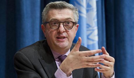 Nov jmenovaný Vysoký komisa OSN pro uprchlíky Filippo Grandi