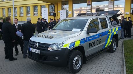 Pardubická policie pevzala nové vozy autoparku.