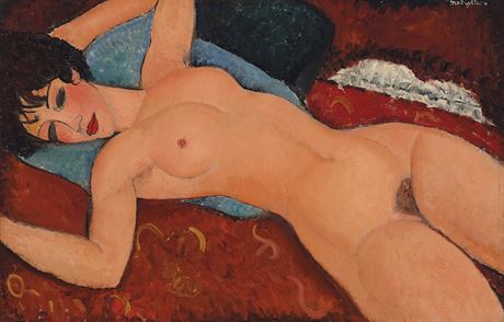 Akt Amedea Modiglianiho, druhý nejdráe prodaný obraz v aukci