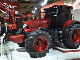 Koncept traktoru Zetor s designem od slavného studia Pininfarina