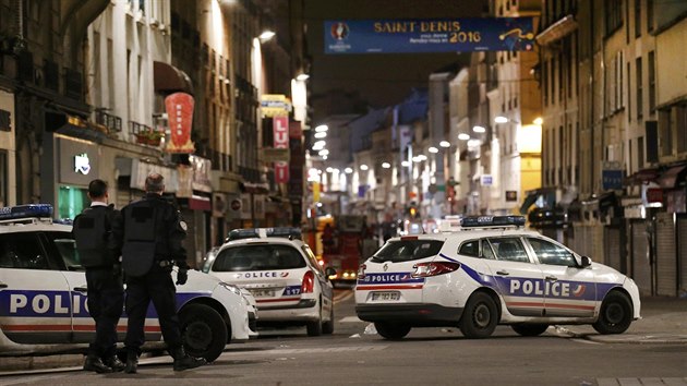 Policejn ztah v pask tvrti Saint-Denis (18. listopadu 2015)