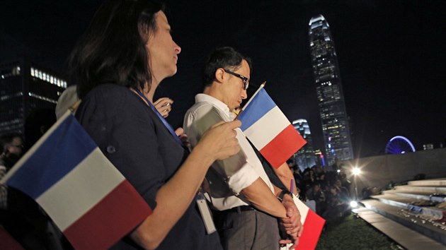 Hongkongsk pieta za obti teroristickho toku v Pai