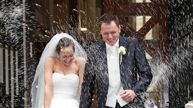 Jan K a Marie Blahynkov se vzali 11. listopadu 2015.