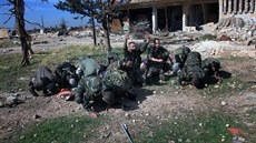Asadova armáda dobyla letit nedaleko Aleppa (11. listopadu 2015)