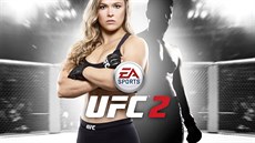 Ronda Rouseyová na obalu hry UFC 2