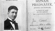 Jan Opletal vešel do učebnic dějepisu jako první studentská oběť německého... Jan Opletal vešel do učebnic dějepisu jako první studentská oběť německého...