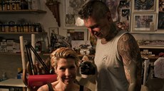 Marcela Březinová si nadělila dárek k narozeninám - další tetování. Marcela Březinová si nadělila dárek k narozeninám - další tetování.