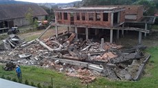 Plánované nákupní centrum zabralo rozsáhlé pozemky. Plánované nákupní centrum zabralo rozsáhlé pozemky.