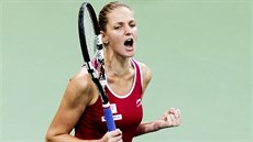 KDYŽ SE DAŘÍ. Karolína Plíšková ve finále Fed Cupu. KDYŽ SE DAŘÍ. Karolína Plíšková ve finále Fed Cupu.