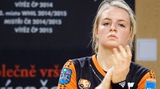 Zklamaná mostecká Markéta Jeřábková. Zklamaná mostecká Markéta Jeřábková.