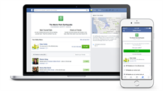 Facebook pedstavil funkci Safety Check v íjnu 2014