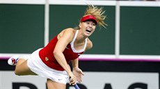 Maria arapovová ve finále Fed Cupu