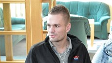 Šestadvacetiletý David Bartoš. Šestadvacetiletý David Bartoš.
