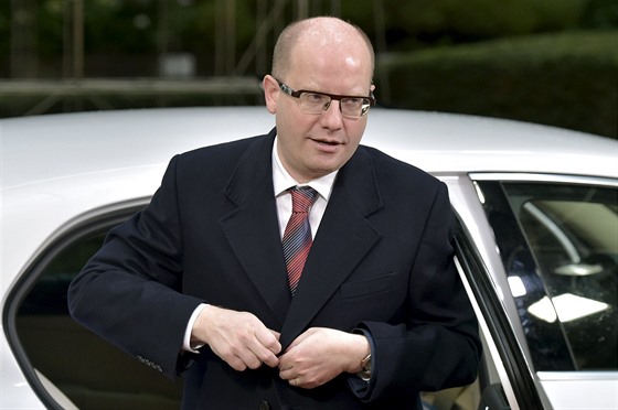 Premiér Bohuslav Sobotka