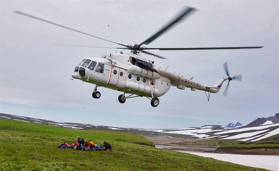 Civilní verze ruského vrtulníku Mi-8 (ilustraní snímek)