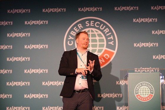 David Jacoby na konferenci Cyber Security Weekend
