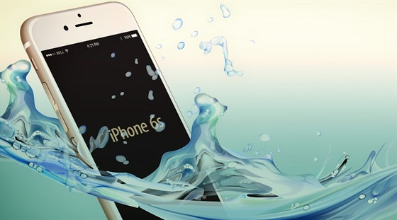 iPhone 6s vododolný není, pesto kontakt s vodou nemusí znamenat katastrofu