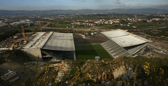 Stadion v Braze Na jednom z nejzajmavjch fotbalovch stadion svta se...