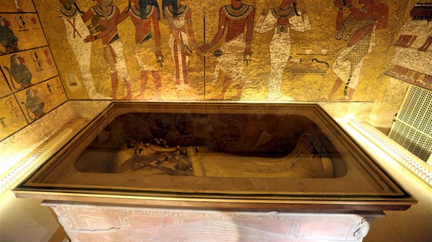 Tutanchamonova hrobka. (28. listopadu 2015)