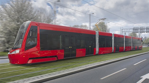 Obousmrn tramvaj 30T jezd pouze v Bratislav.