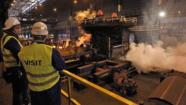 Vtkovice Steel se zaalo dait, co se projevilo v novch investicch. (24. listopadu 2015)