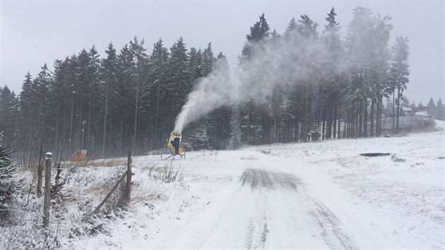 Ve Skiarelu Lipno spustili snn dla.