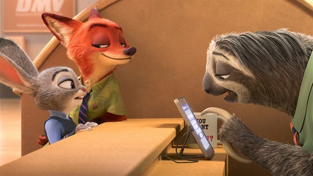 Lenochodi jako ednci. Zootropolis vs pobav