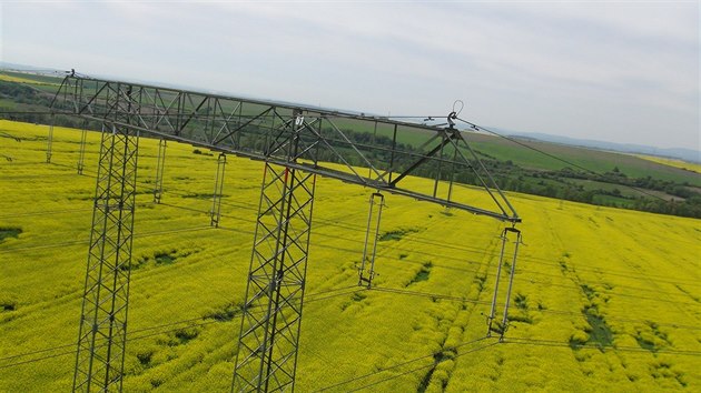 Fotografie storu pozen z dronu