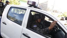 Policie v Hondurasu zadrela ptici Syan s eckými pasy (24. listopadu 2015)