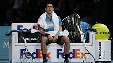 BOHÁ NA SCÉNU! Srbský tenista Novak Djokovi si letos na prize money vydlal víc ne Petra Kvitová za kariéru.