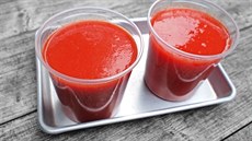 Hotový uvařený kečup Hotový uvařený kečup
