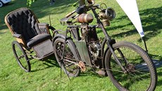 Fotografie ukradeného motoru historického motocyklu, který vzal zlodj z domu v jedné z obcí na Olomoucku.